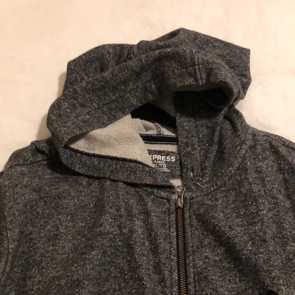 Hooded Express men’s fleece xl/ tg - Picture 3 of 3